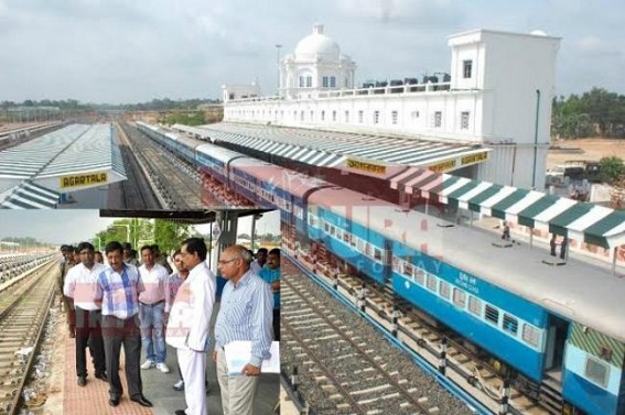 Modiâ€™s â€˜Act Eastâ€™ Policy in action : NFR GM HK Jaggi visits Agartala, Railways to commence BG Express Trains from Tripura in mid-june